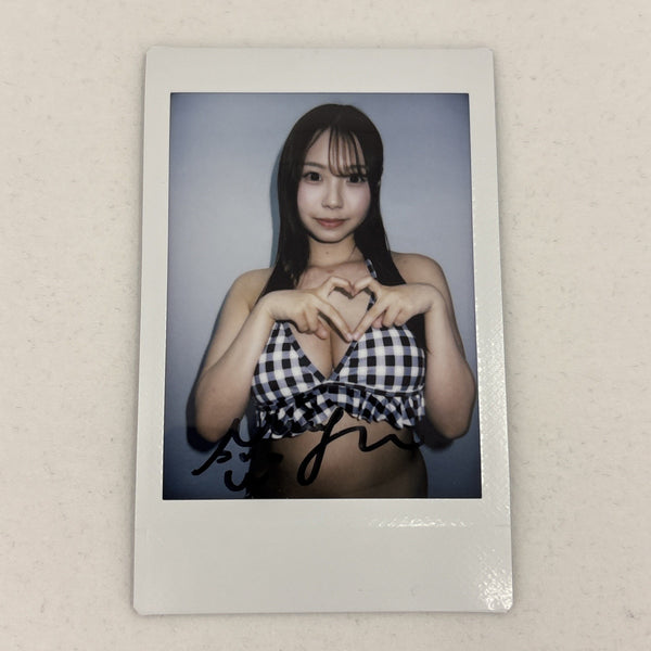 Miyu Kohinata Autographed Cheki Photo H-cup JAV Japanese Adult Idol