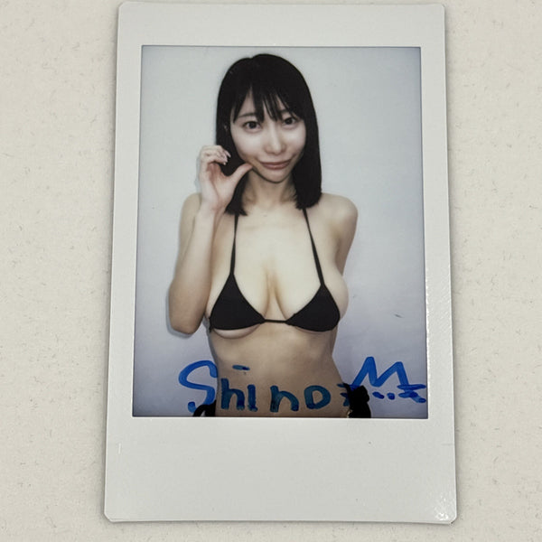 Miyu Shino Autographed Cheki Photo J-cup JAV Japanese Adult Idol